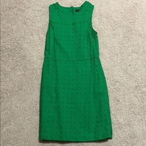 Emerald Green Banana Republic Dress